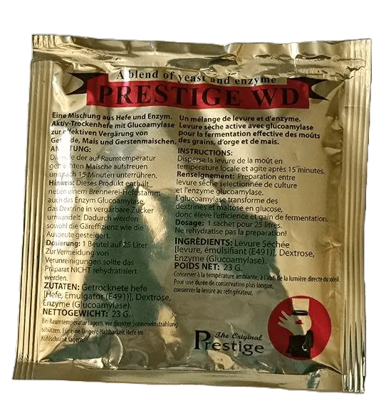Prestige WD Whisky Hefe